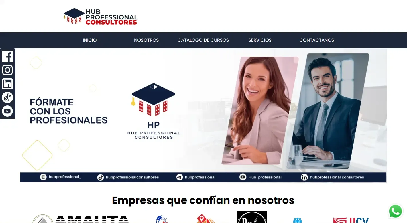 HP Consultores Landing